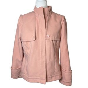 Chico’s - pink woman jacket size 2